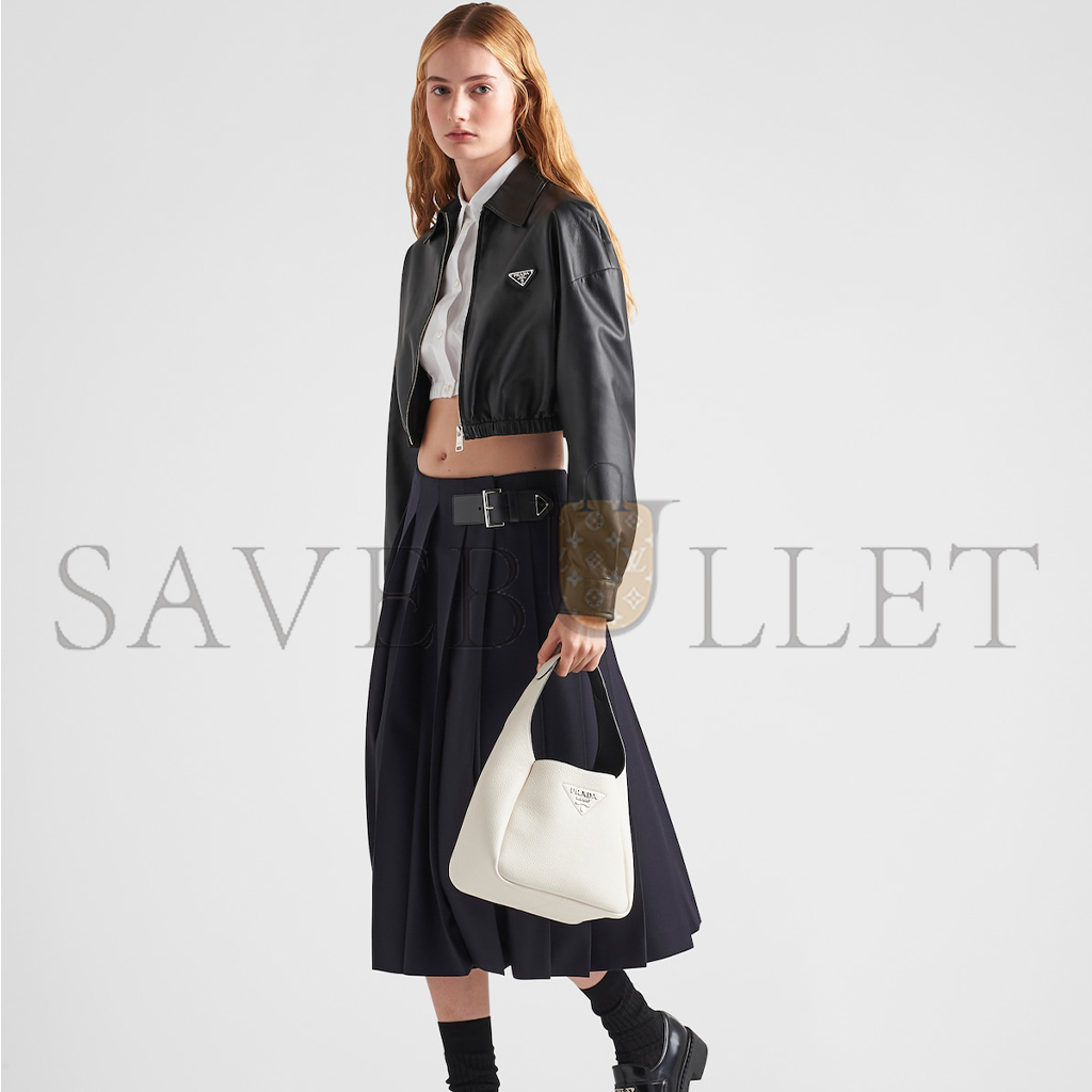Pra*a leather jacket 58a121
